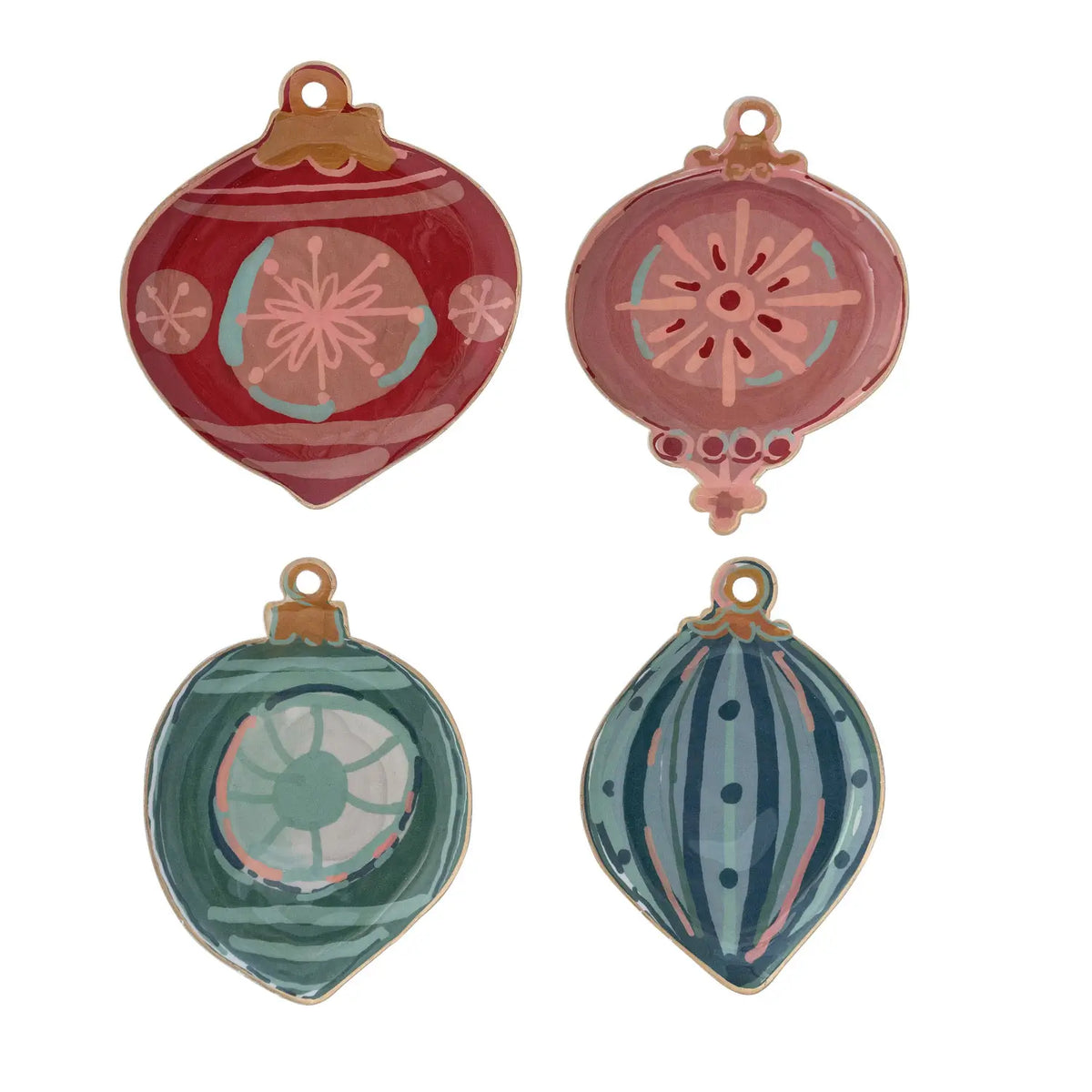 Metal Ornament Shaped Tray
