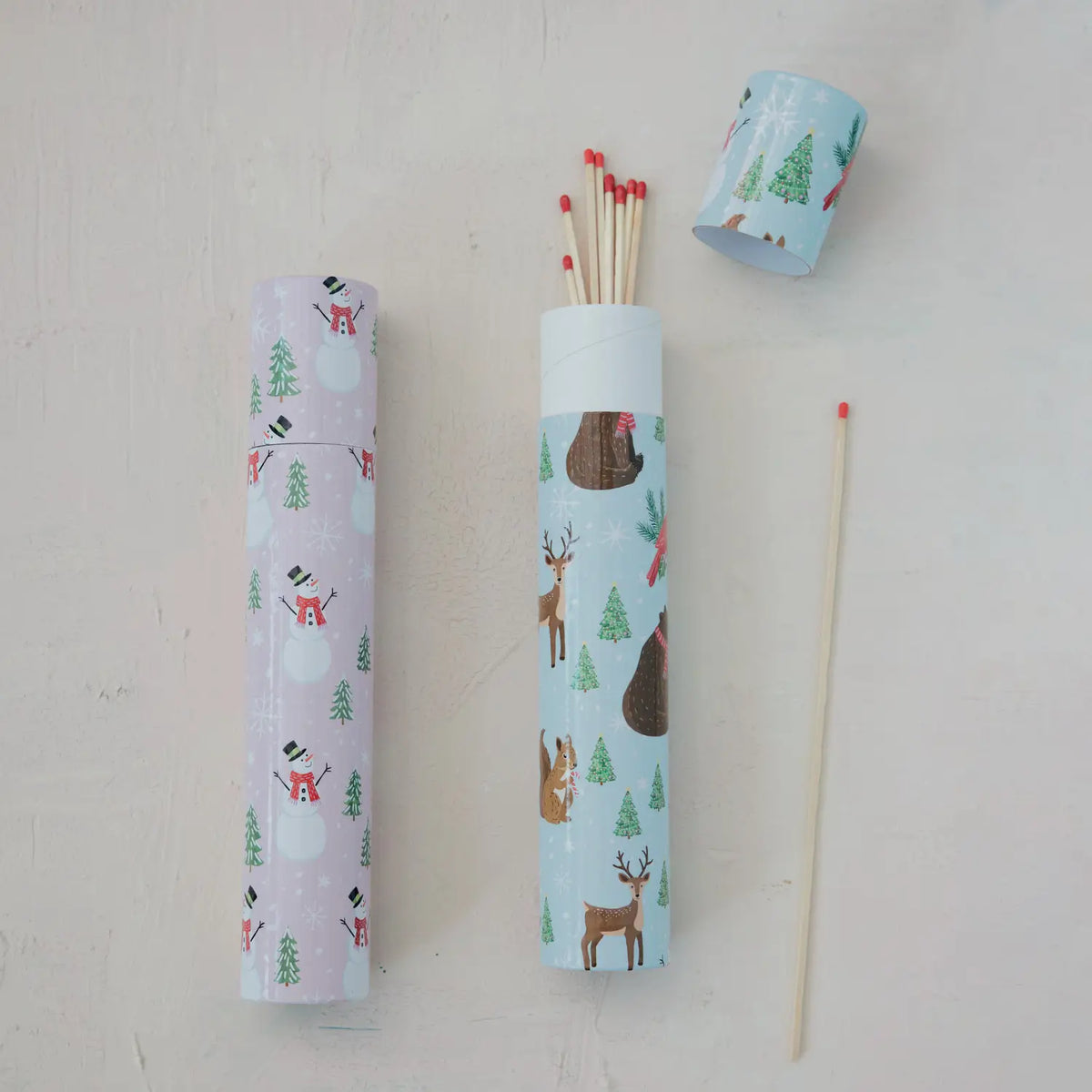 Holiday Pattern Fireplace Matches