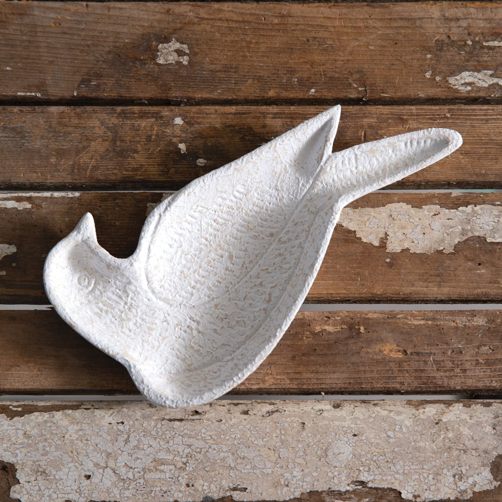 Cast Iron Dove Dish