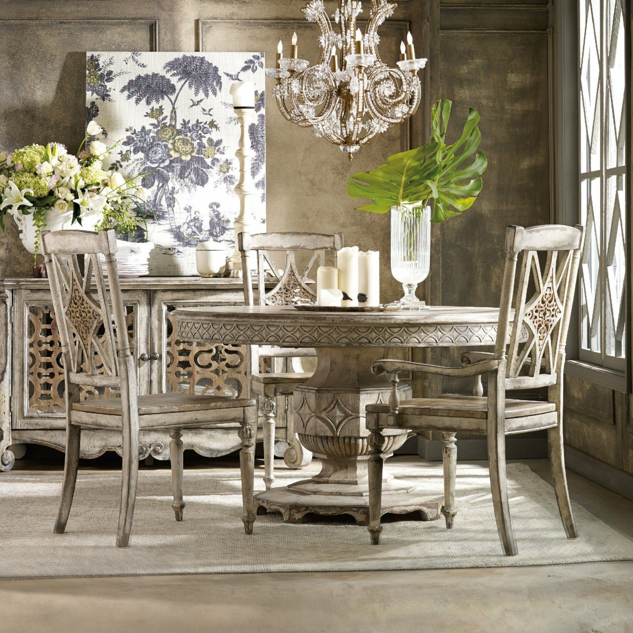 Chatelet Fretback Arm Chair - 2 per carton/price ea