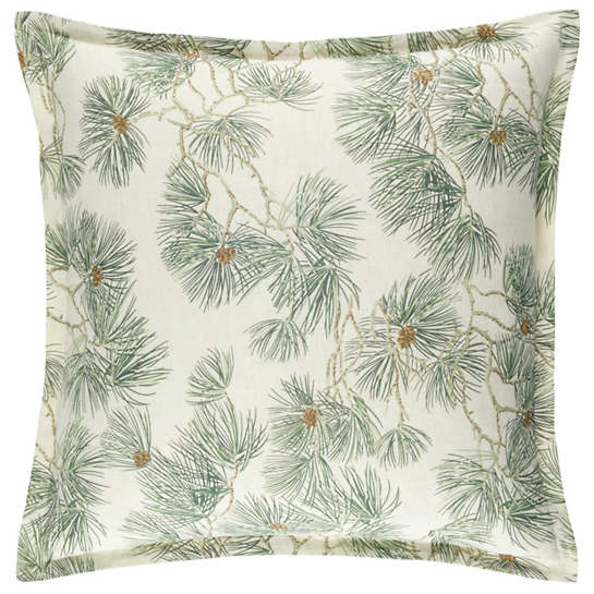 Cone Hill Vintage Pine Boughs Natural Sham