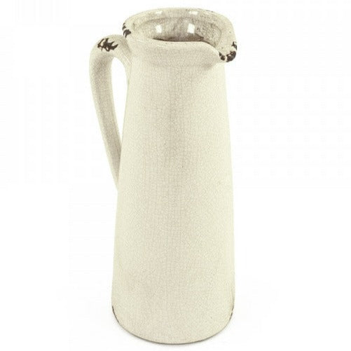 Crackle Glaze Cream Pitcher