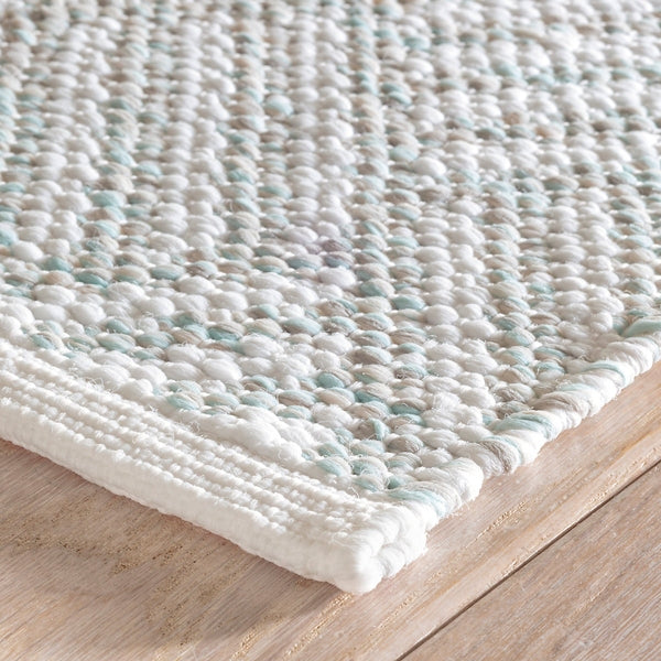 Crisscross Ocean Handwoven Indoor/Outdoor Rug