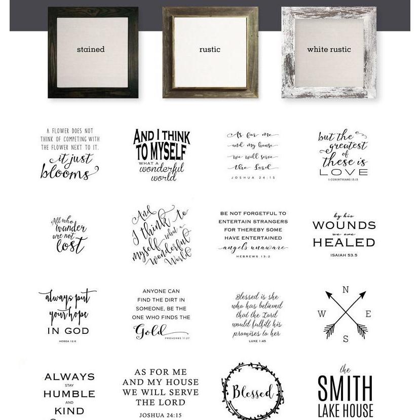 Custom Rustic Wood Canvas Print