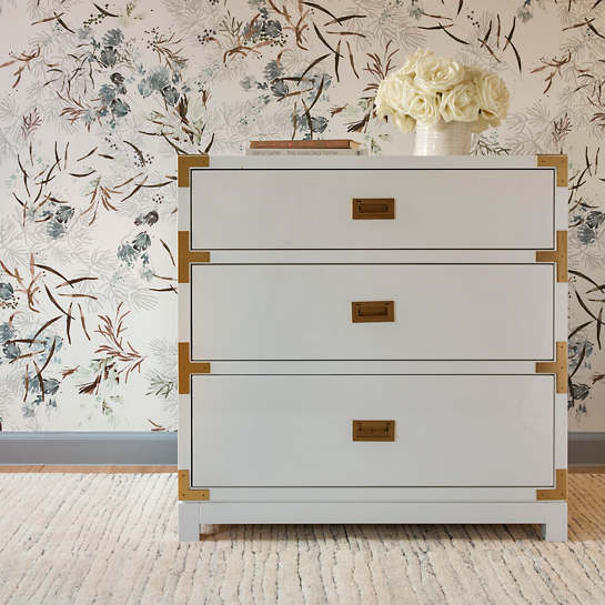 Dash & Albert Avery Pewter Blue Tufted Wool Rug