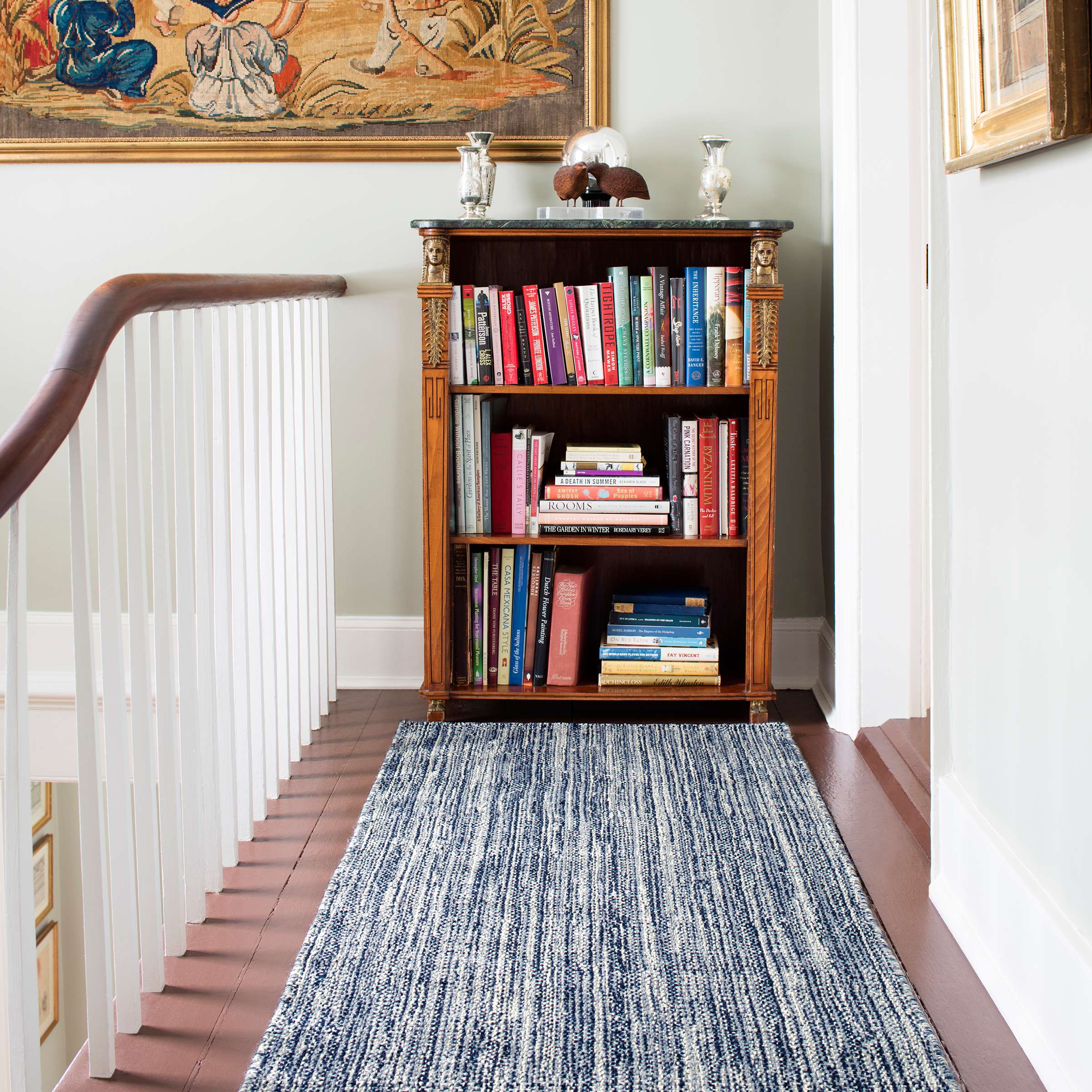 Dash & Albert Bella Navy Woven Wool Rug