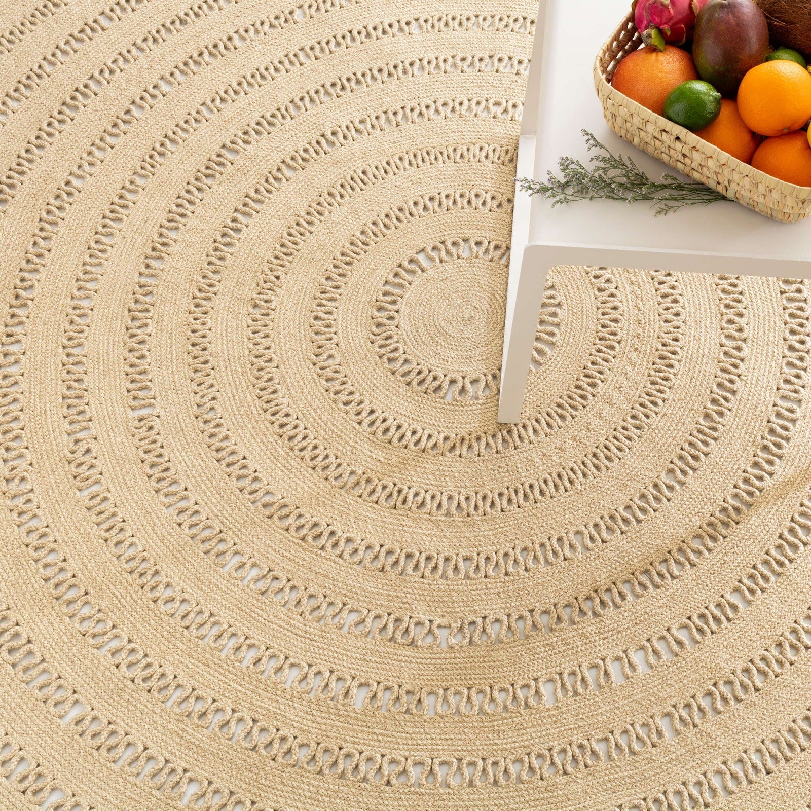 Dash & Albert Bowline Natural Indoor/Outdoor Rug