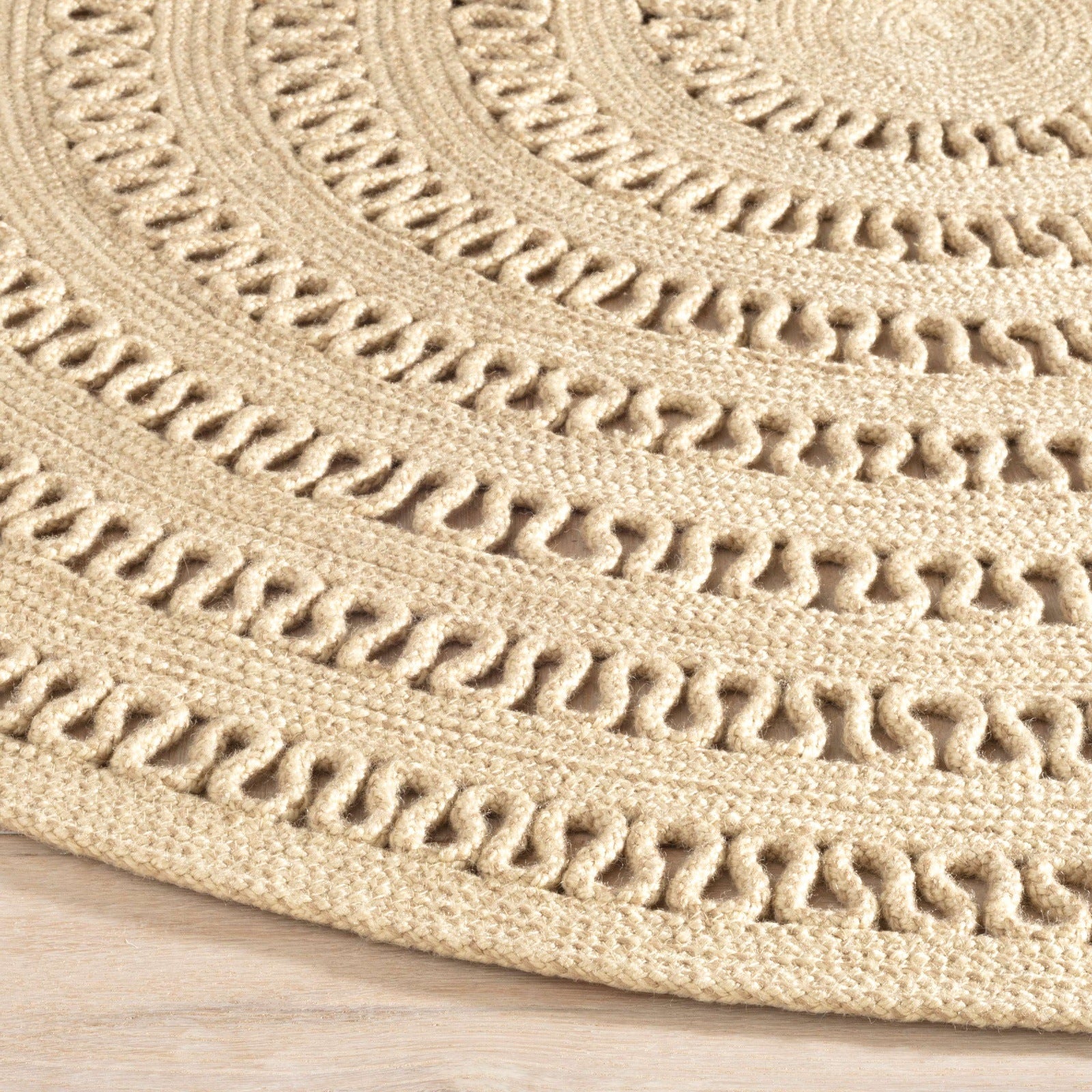 Dash & Albert Bowline Natural Indoor/Outdoor Rug