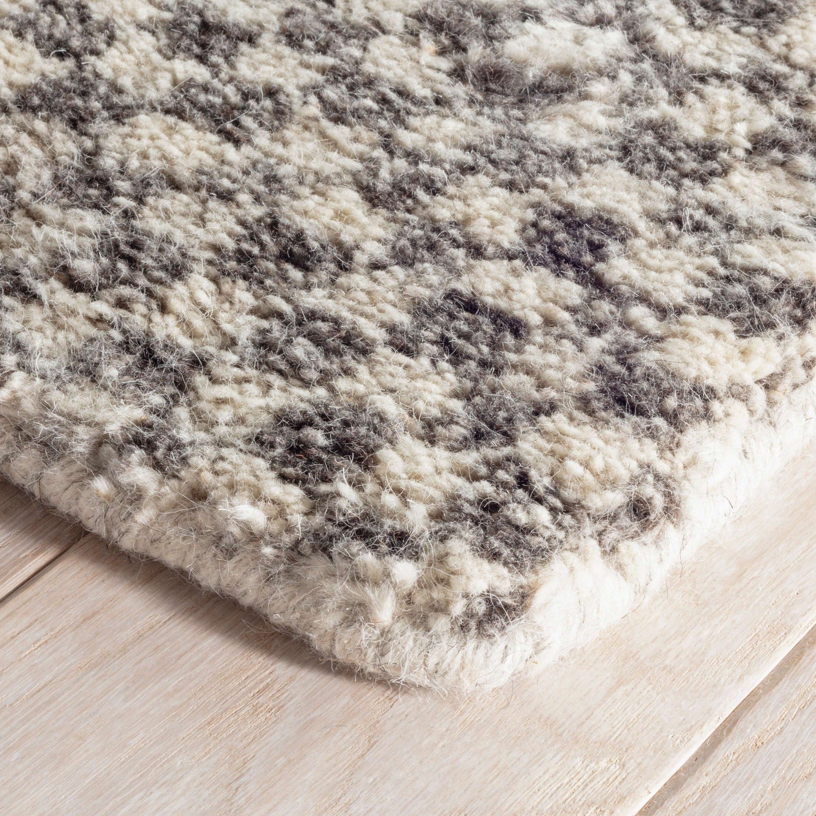 Dash & Albert Citra Grey Hand Knotted Wool Rug