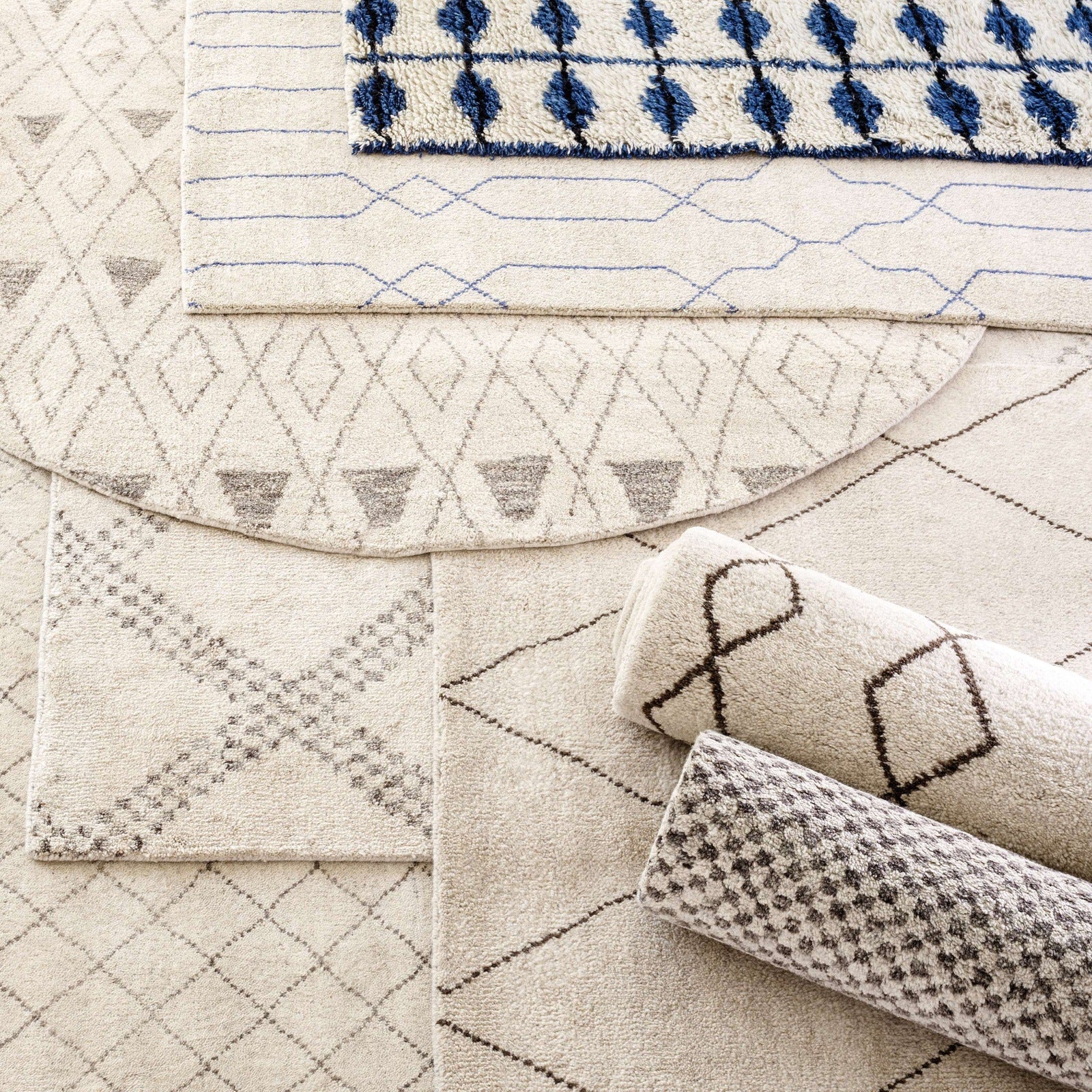 Dash & Albert Citra Grey Hand Knotted Wool Rug