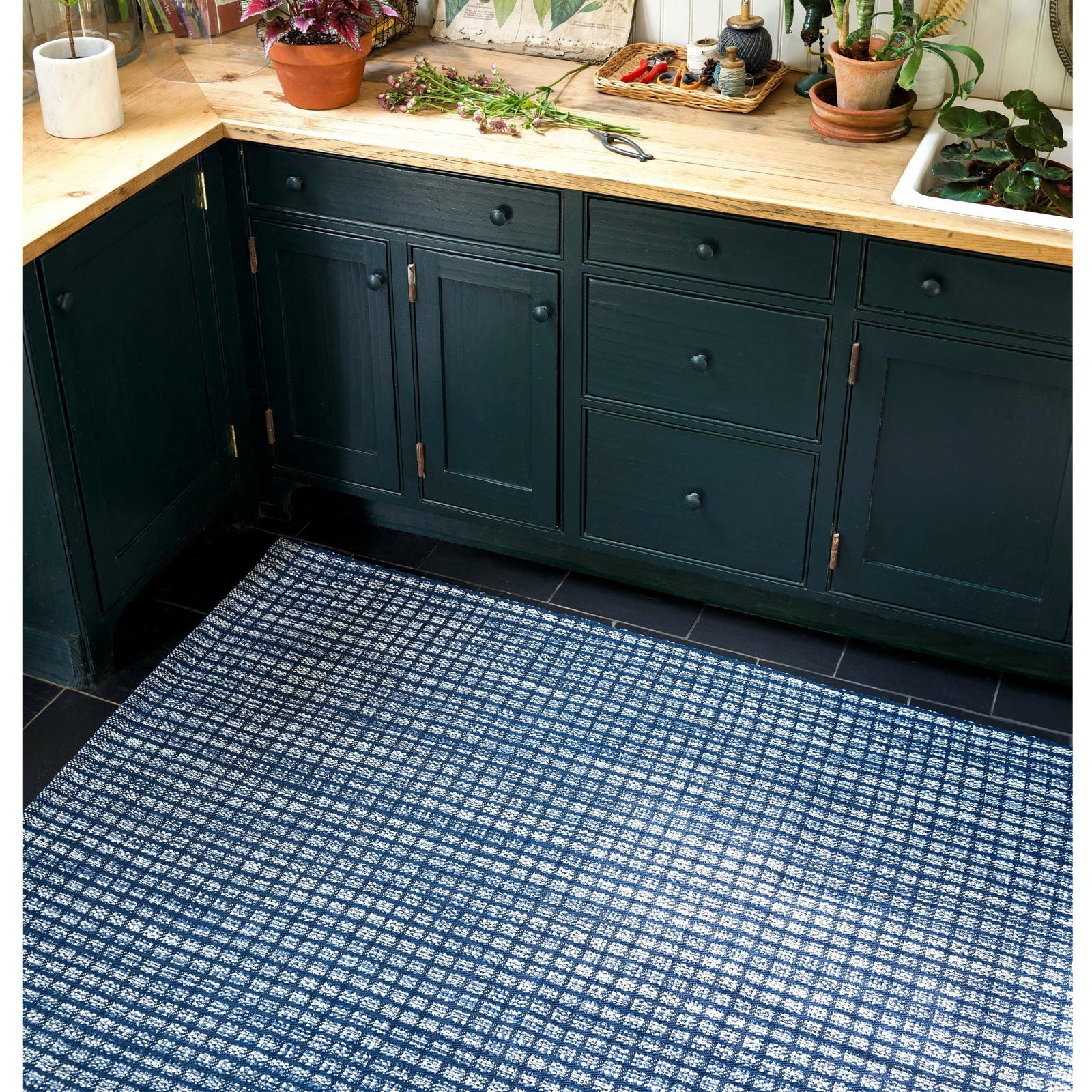 Dash & Albert Coco Blue Indoor/Outdoor Rug