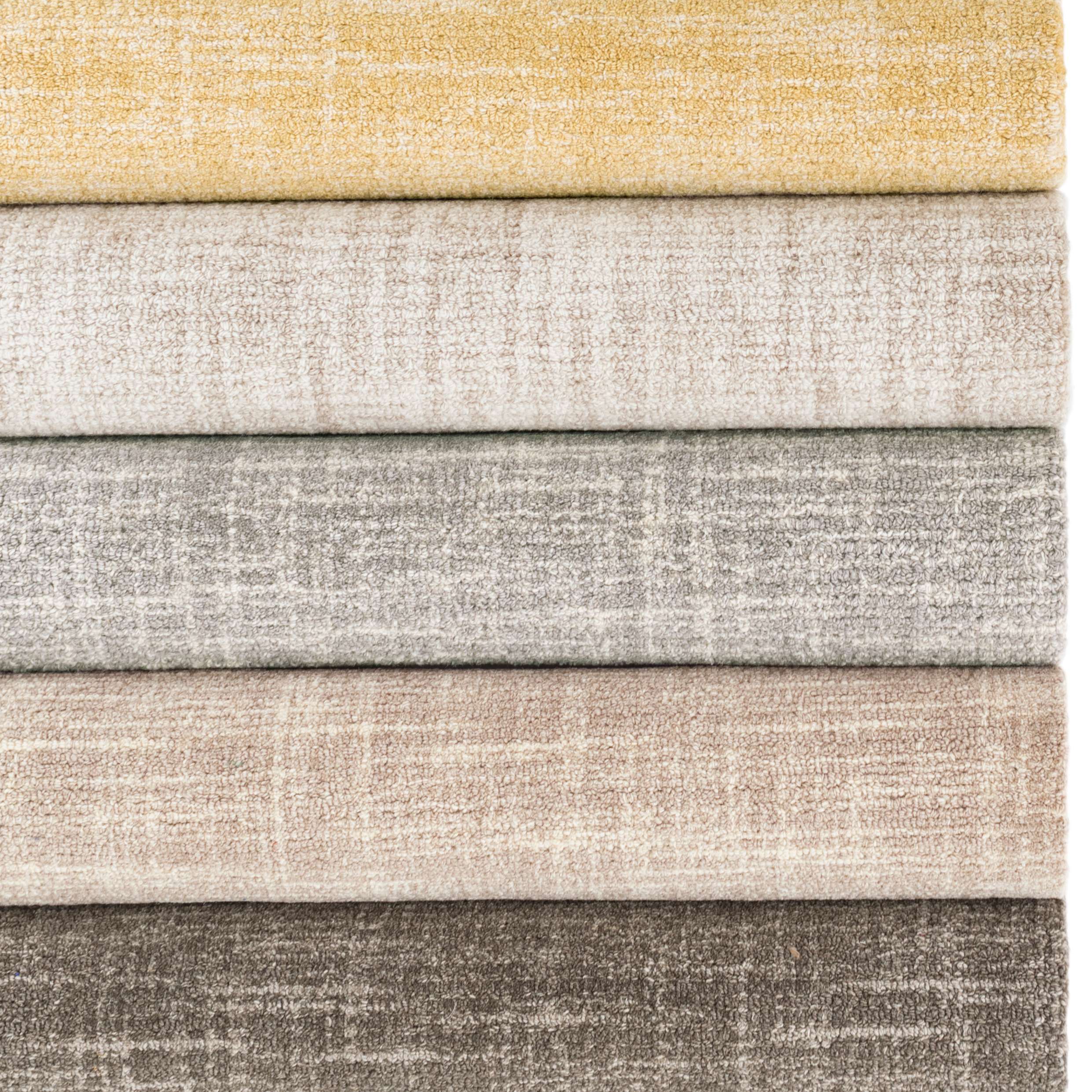 Dash & Albert Crosshatch Ivory Micro Hooked Wool Rug