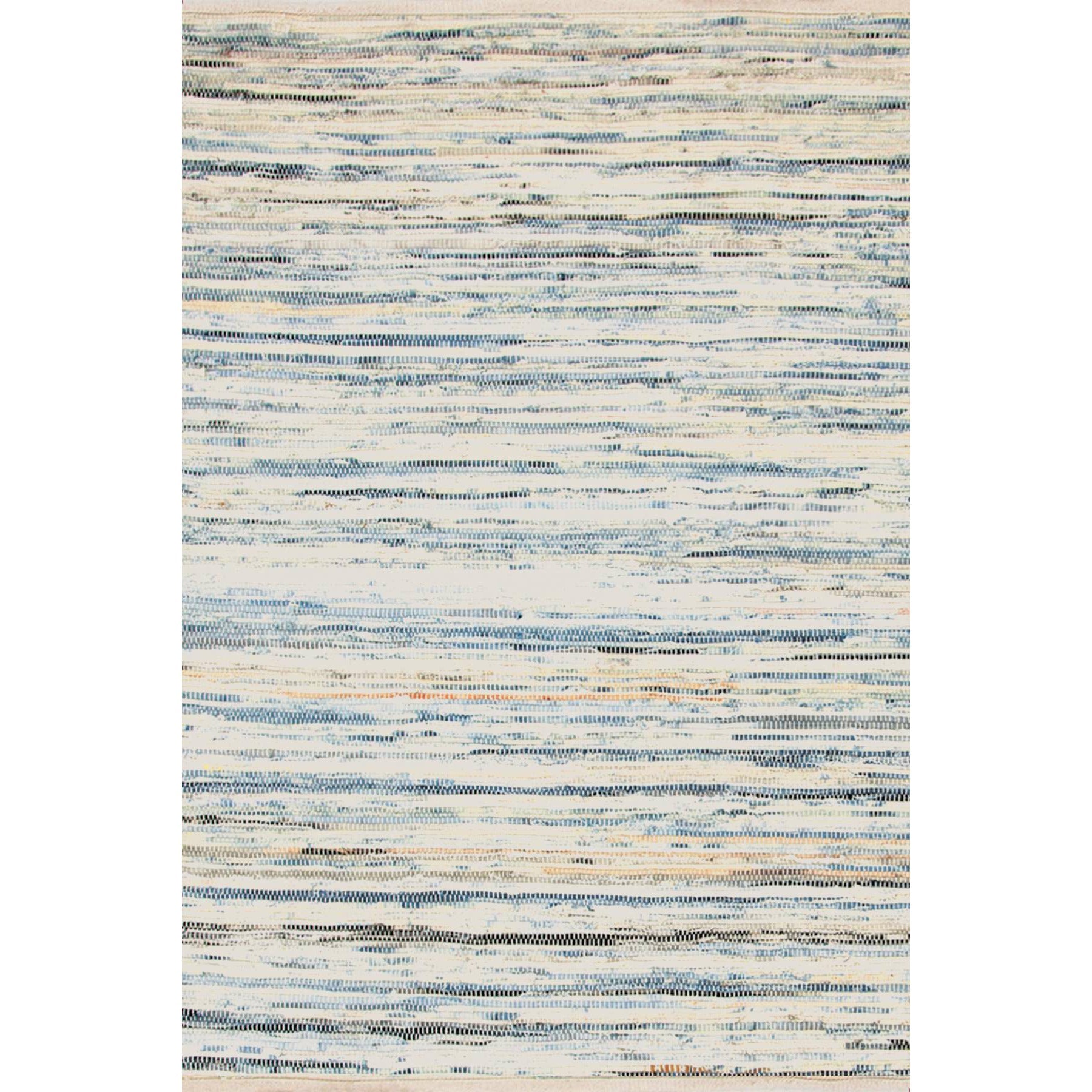 Dash & Albert Denim Rag Woven Cotton Rug