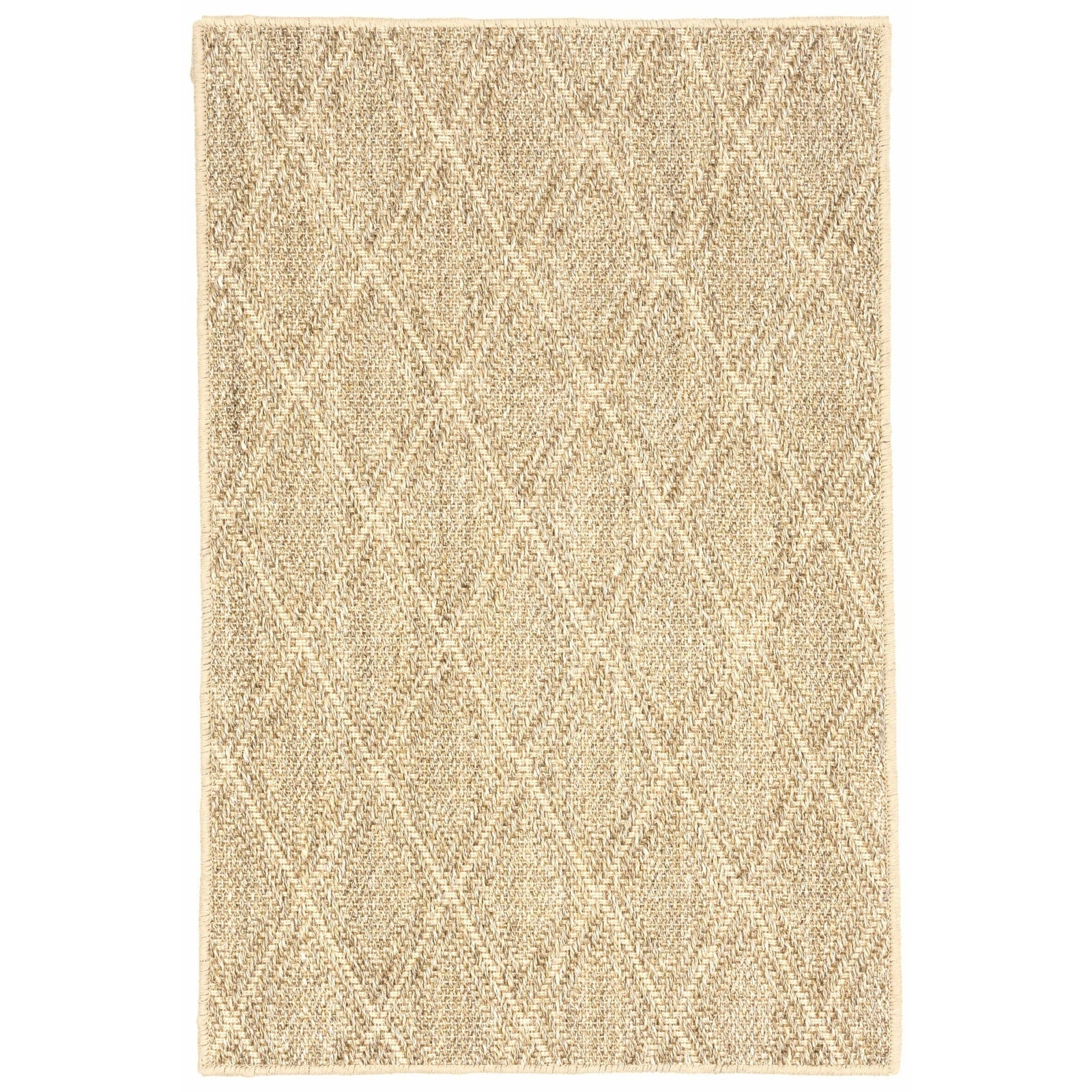 Dash & Albert Diamond Sand Woven Sisal Rug