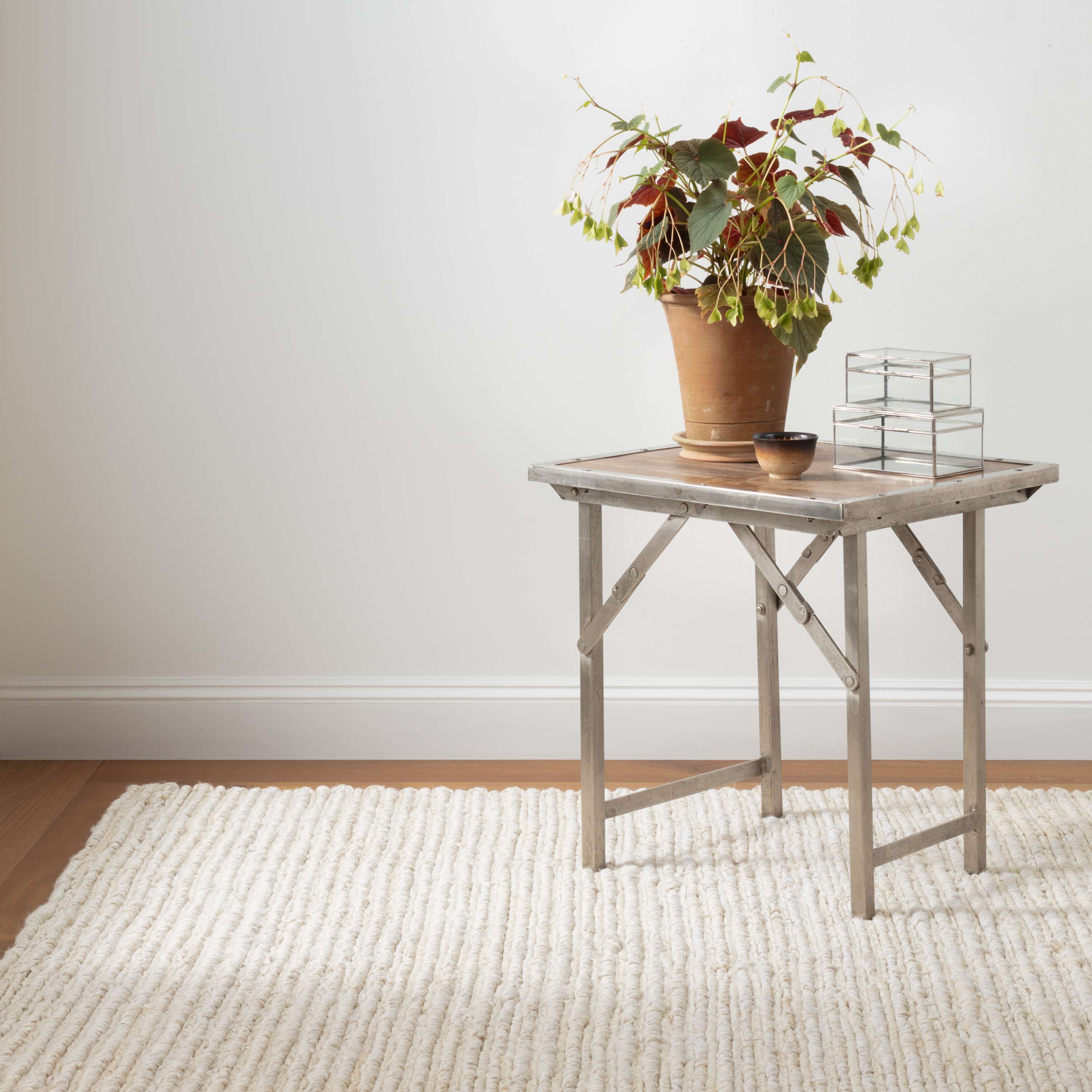 Dash & Albert Dunes Bleached Oak Woven Jute Rug