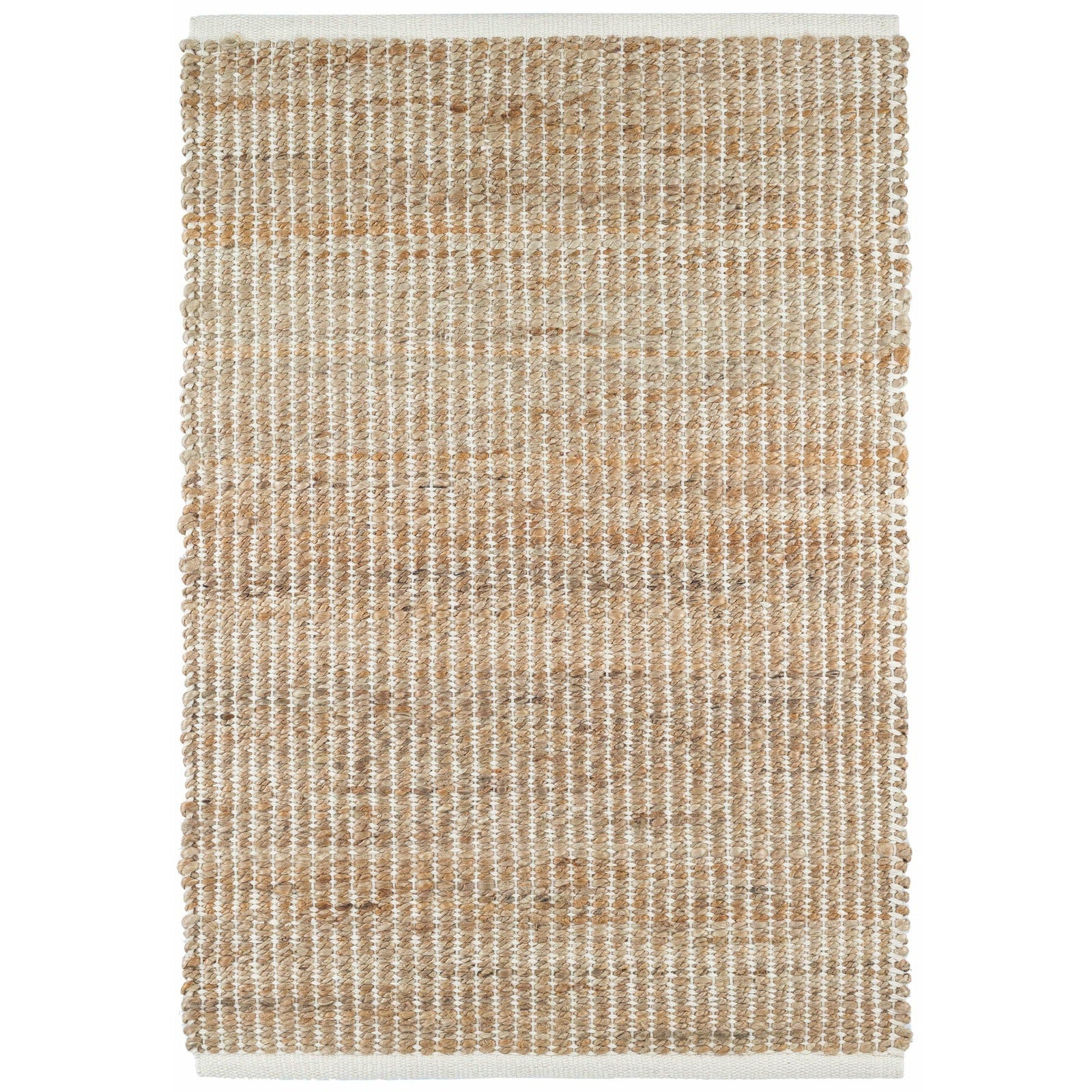 Dash & Albert Gridwork Ivory Woven Jute Rug