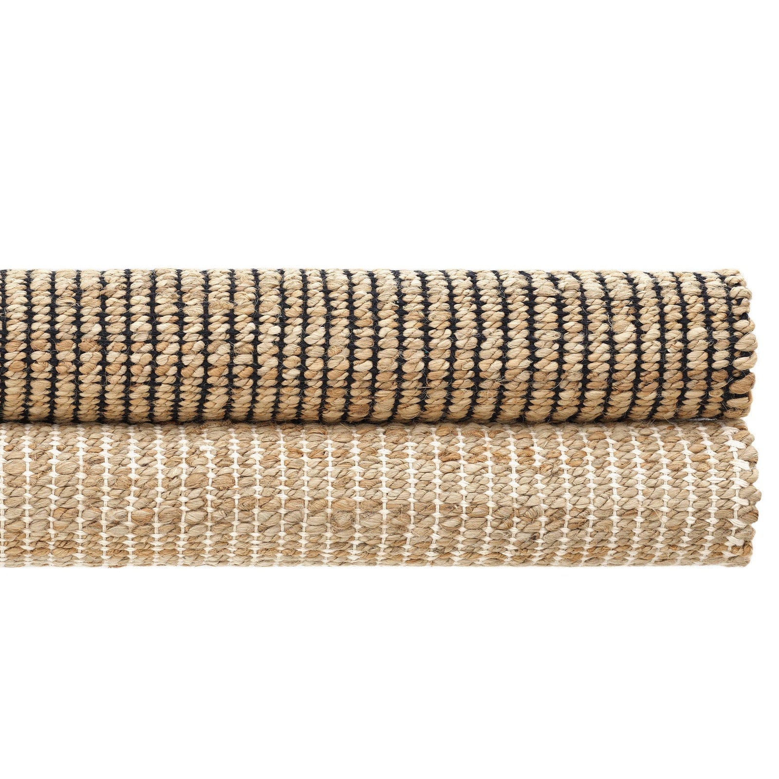 Dash & Albert Gridwork Ivory Woven Jute Rug