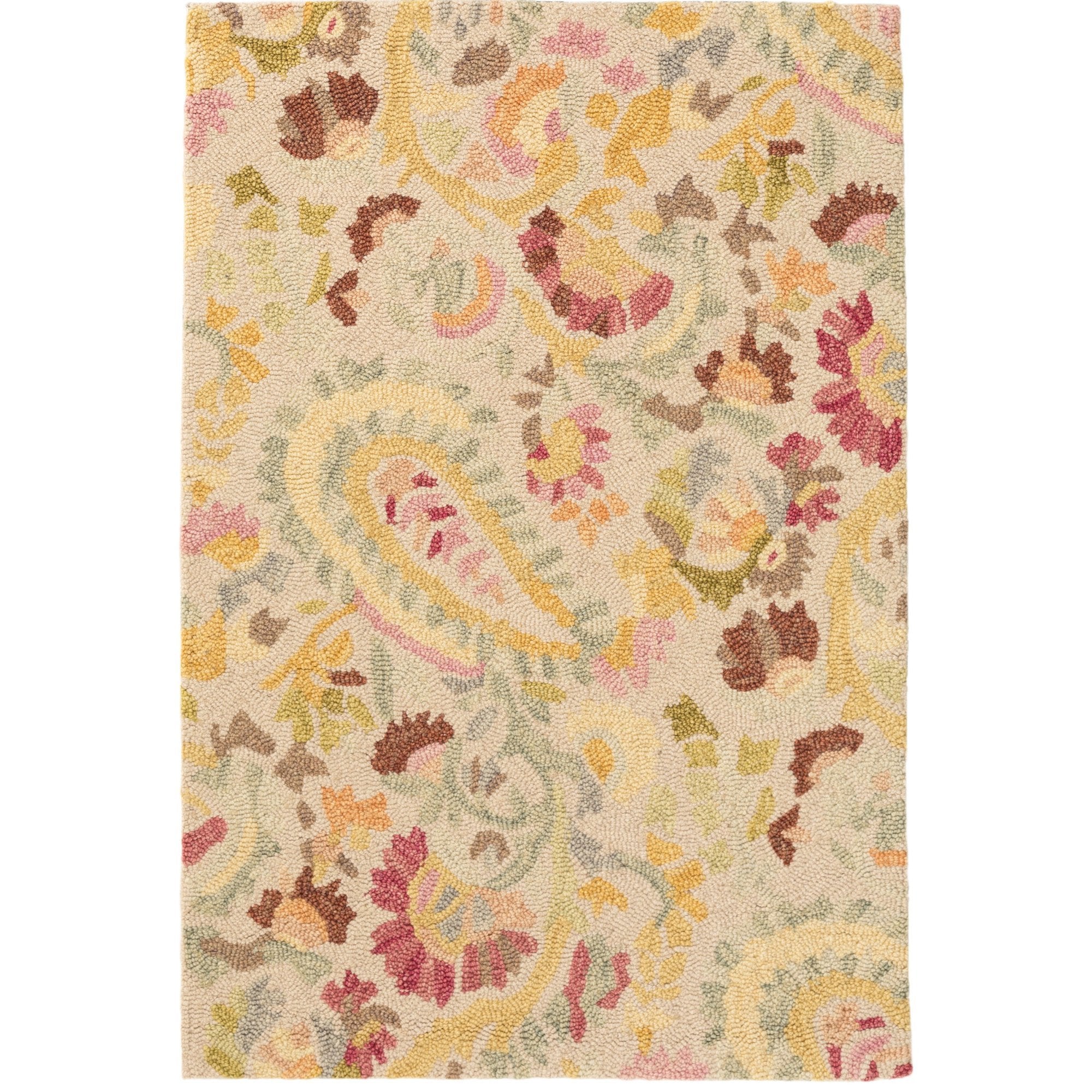 Dash & Albert Ines Micro Hooked Wool Rug