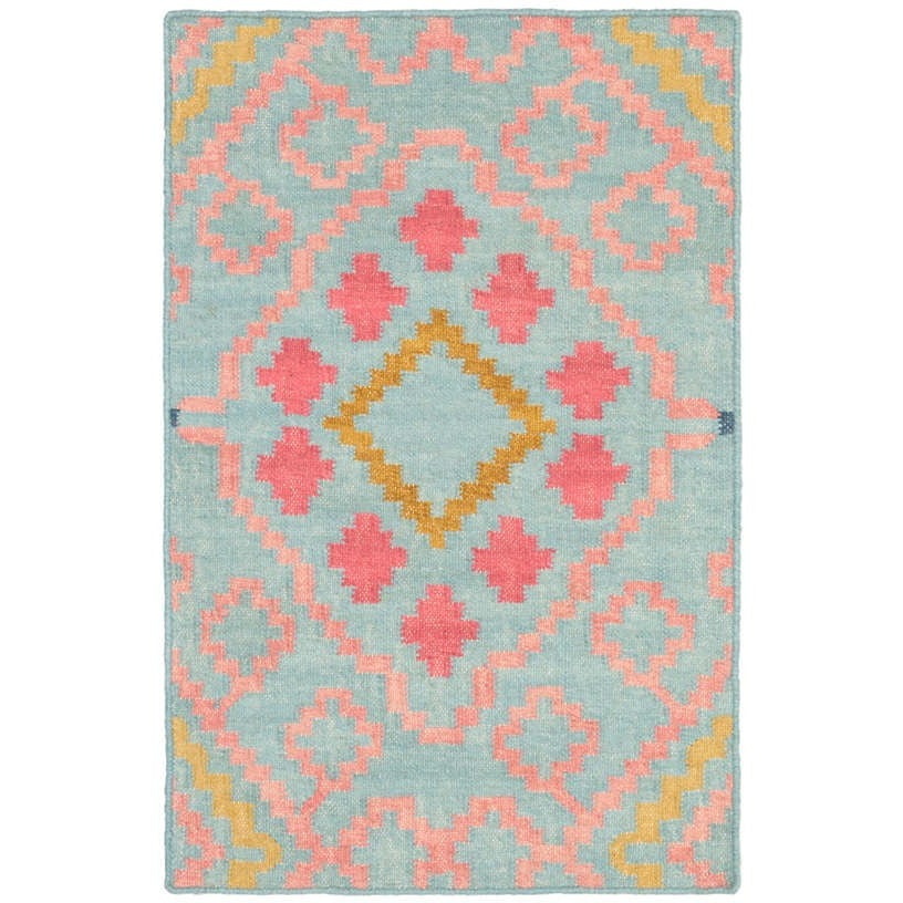 Dash & Albert Jelly Roll Multi Woven Wool Rug