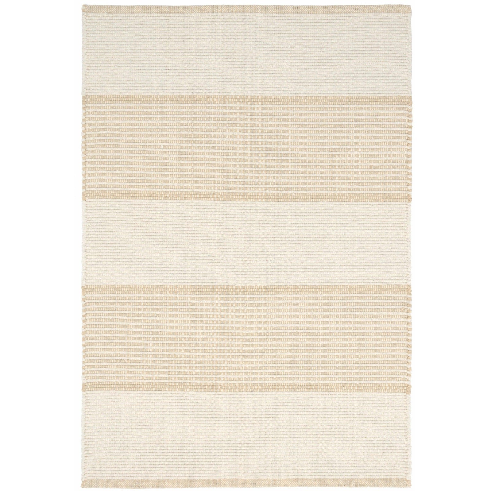 Dash & Albert La Mirada Wheat Woven Cotton Rug