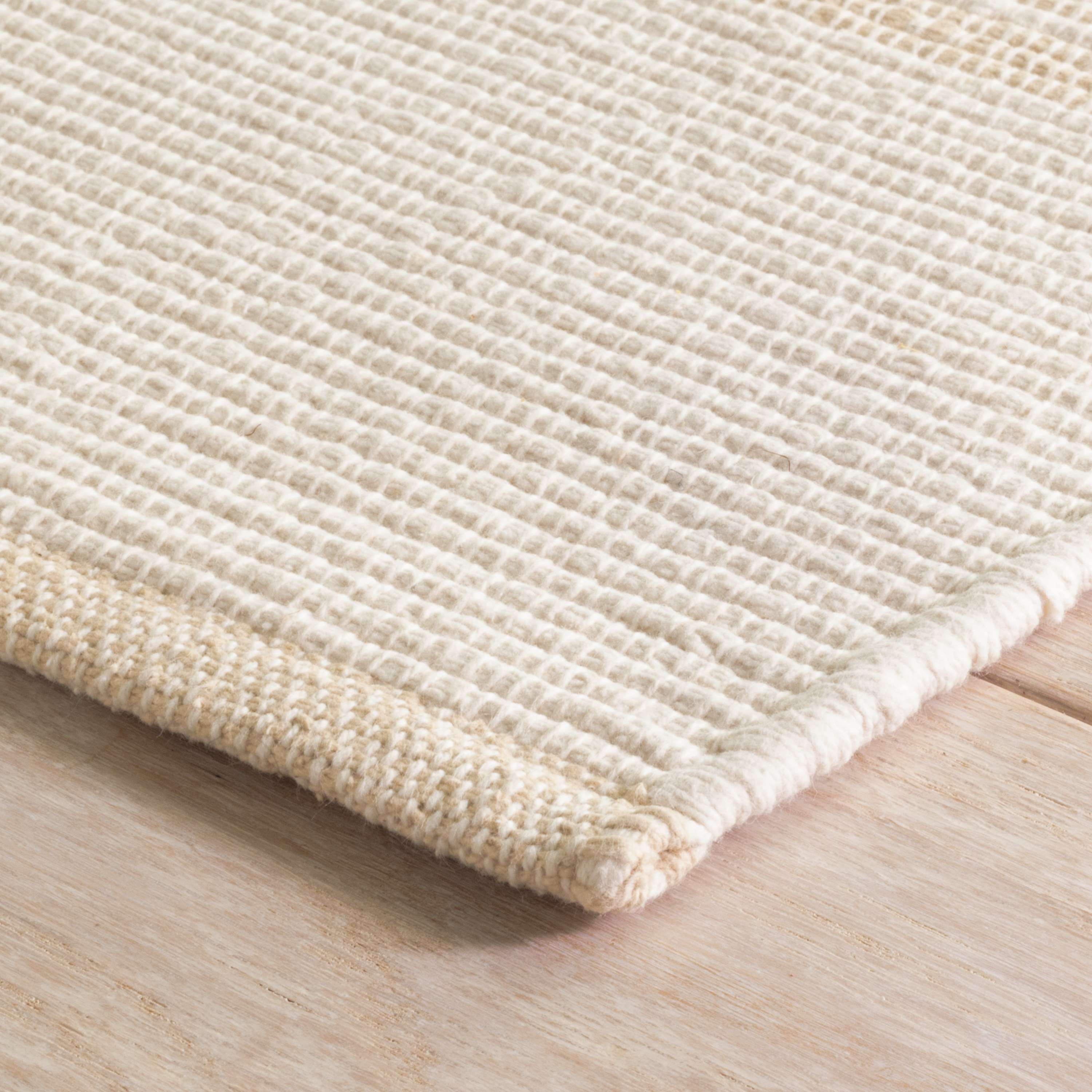 Dash & Albert La Mirada Wheat Woven Cotton Rug