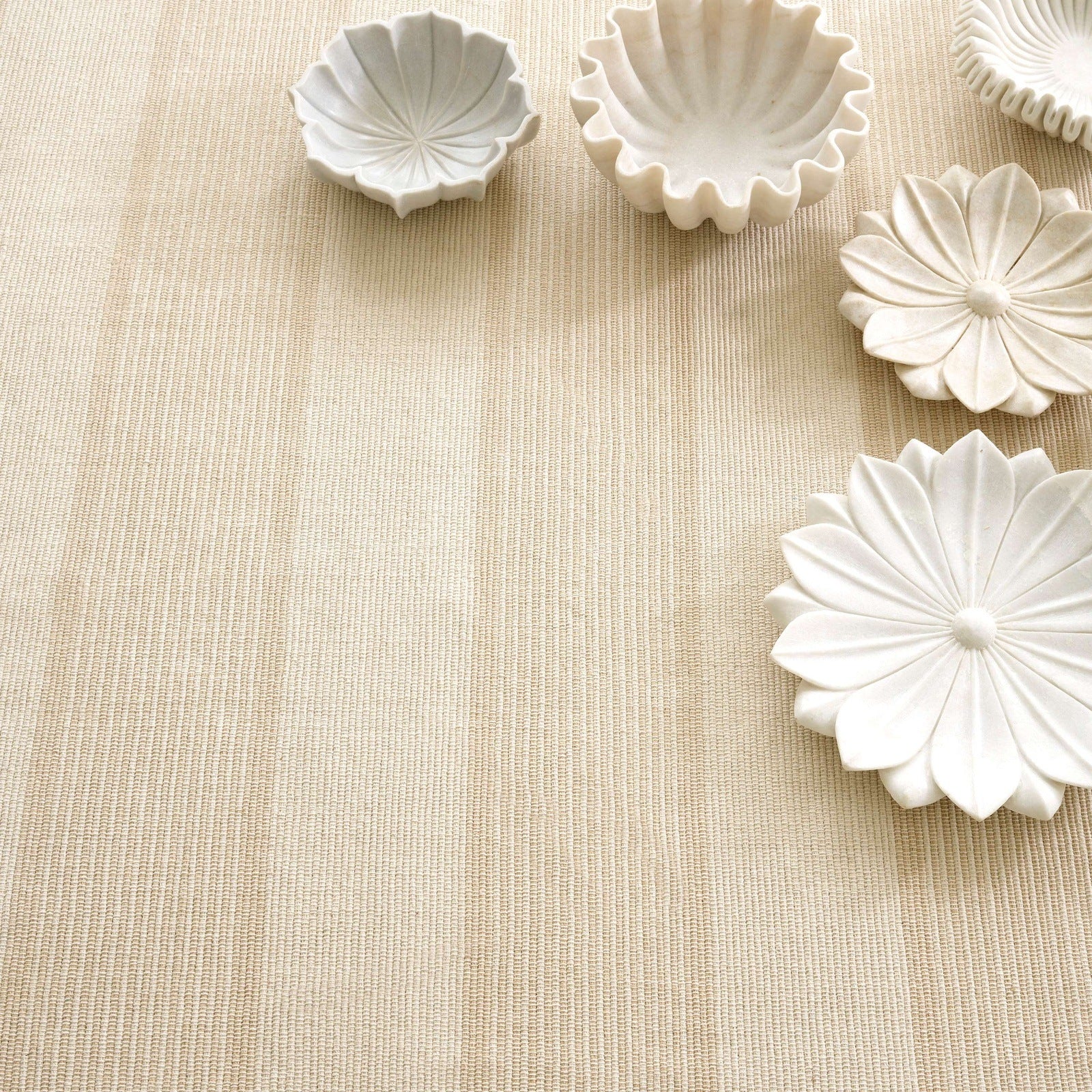 Dash & Albert La Mirada Wheat Woven Cotton Rug