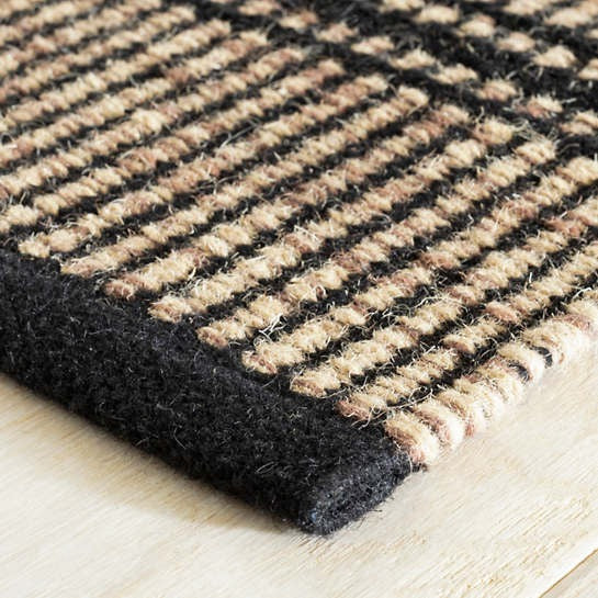 Dash & Albert Malta Camel Woven Wool Rug