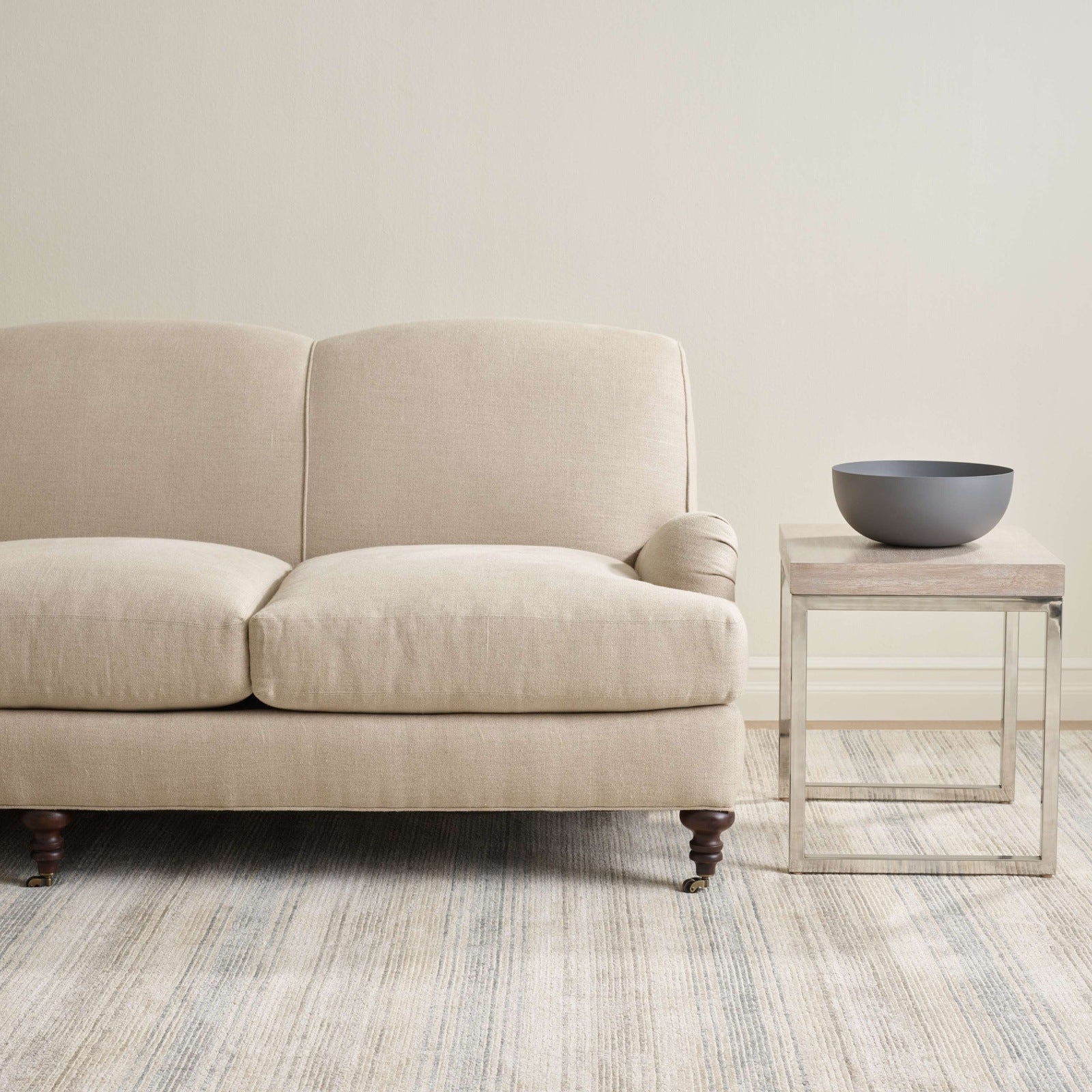 Dash & Albert Moonshine Woven Cotton/Viscose Rug