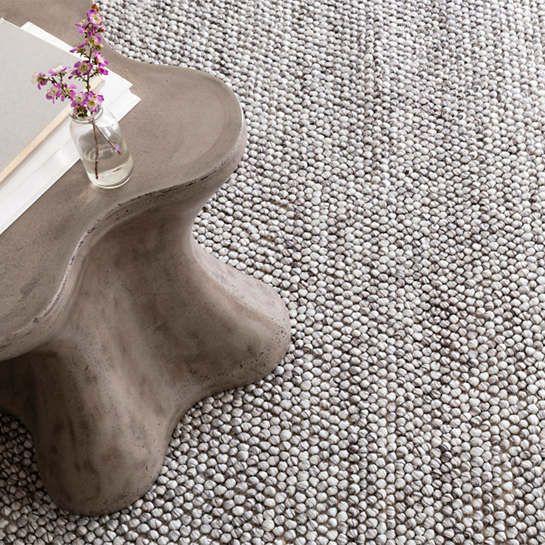 Dash & Albert Niels Grey Woven Wool Rug