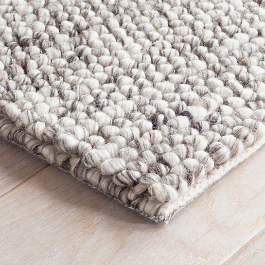 Dash & Albert Niels Grey Woven Wool Rug