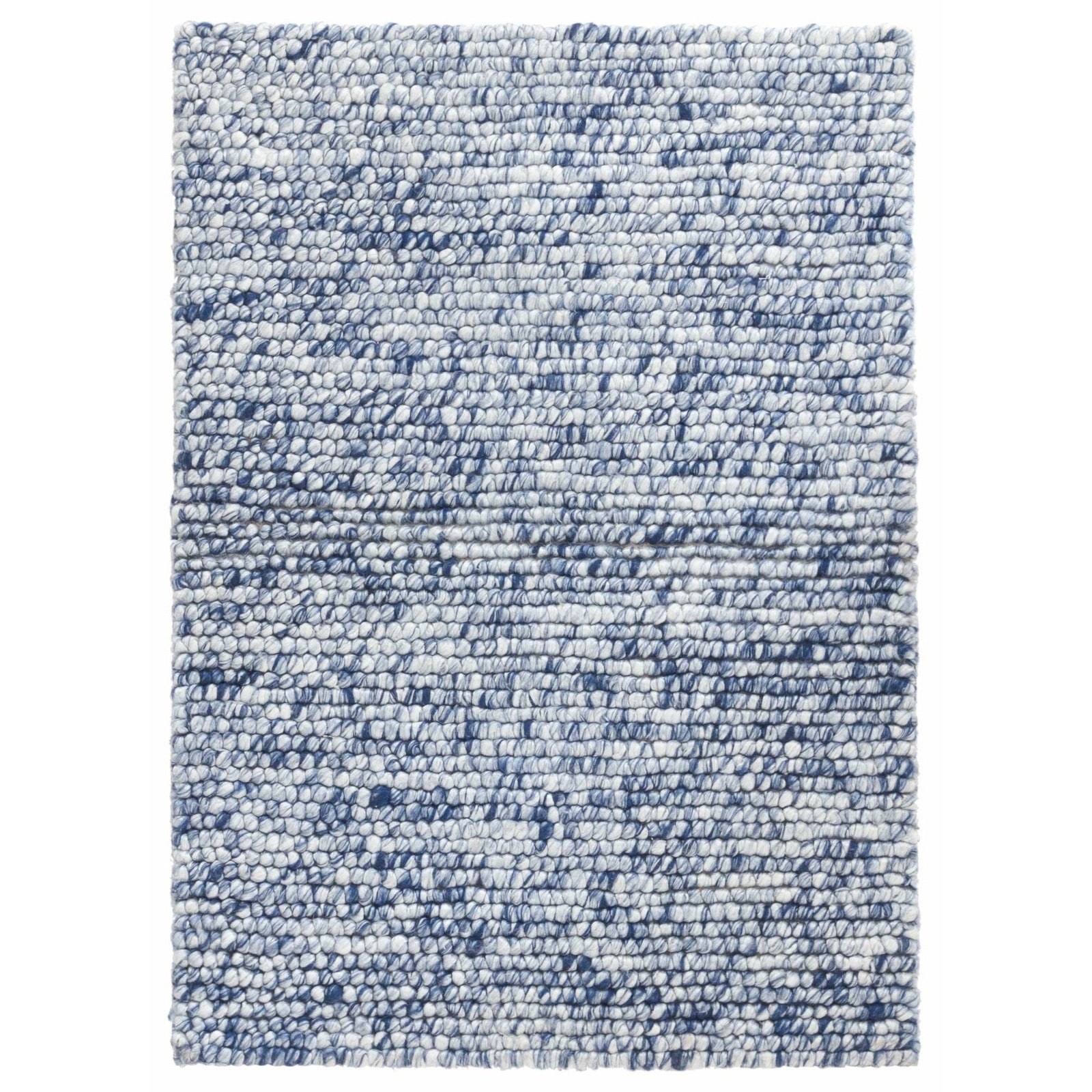 Dash & Albert Niels Navy Woven Wool/Viscose Rug