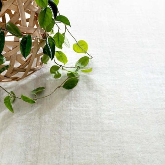 Dash & Albert Nordic White Loom Knotted Rug