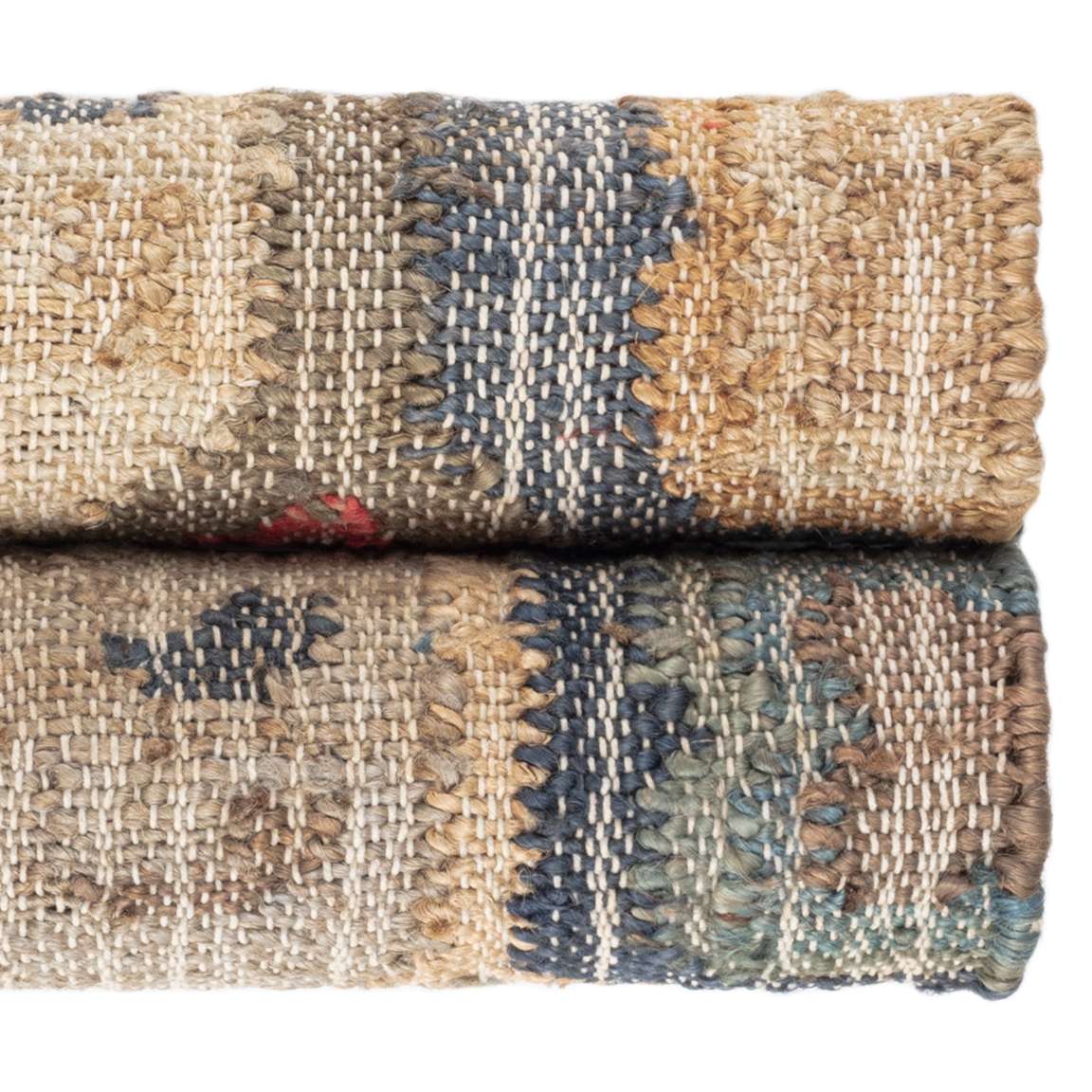 Dash & Albert Pali Blue Woven Jute Rug