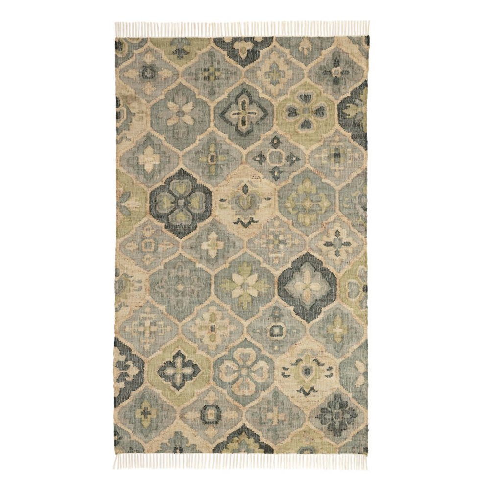 Dash & Albert Pali Evergreen Woven Jute Rug