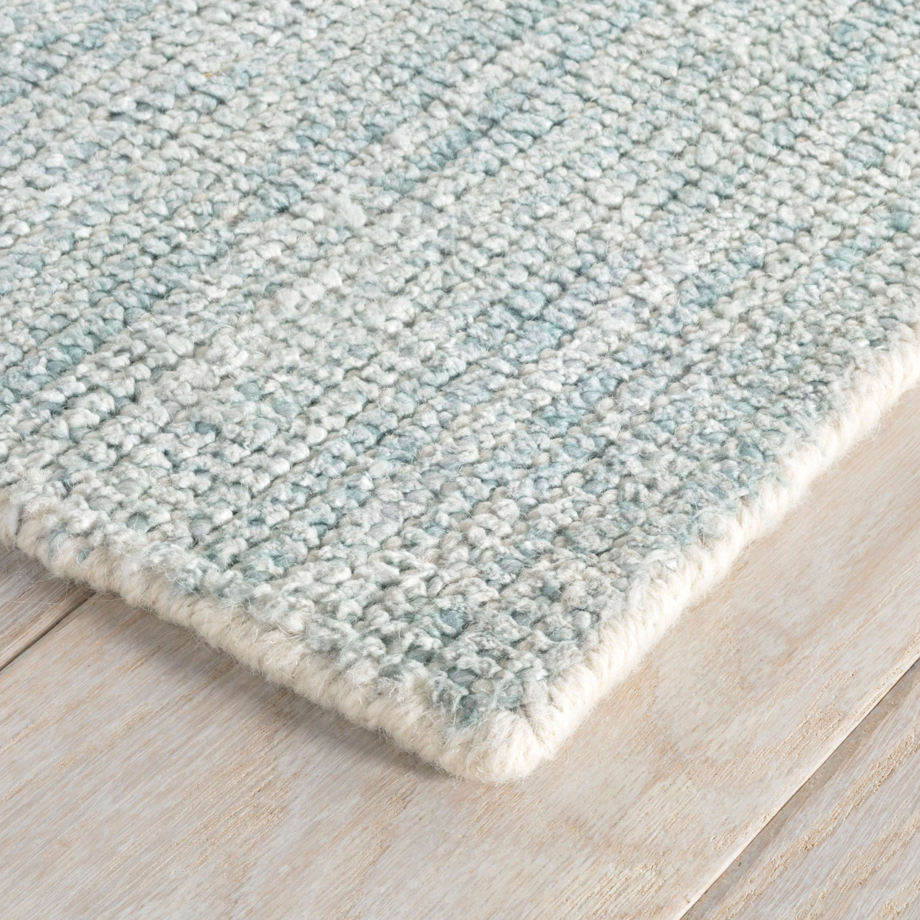 Dash & Albert Quartz Ocean Woven Viscose/Cotton Rug