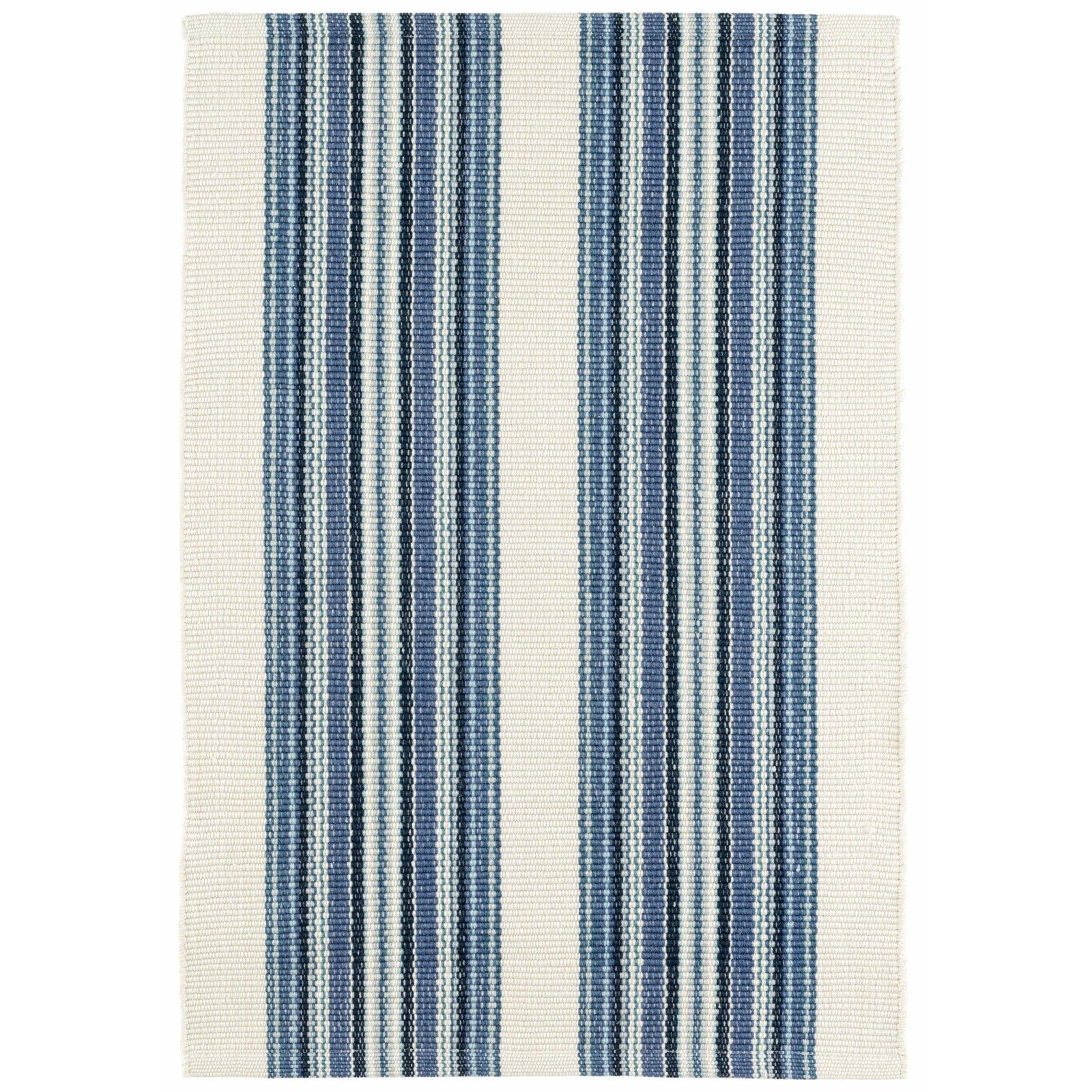 Dash & Albert Road Runner Blue Indoor/Outdoor Rug
