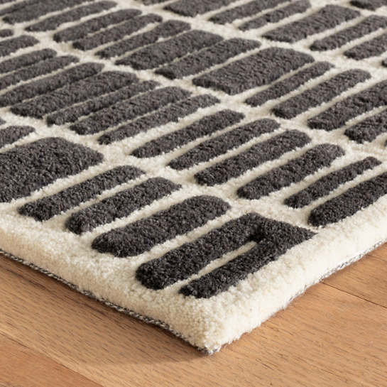 Dash & Albert Roark Charcoal Tufted Wool Rug