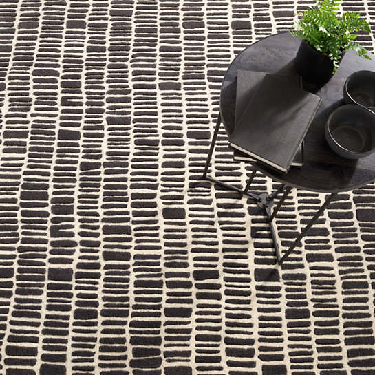 Dash & Albert Roark Charcoal Tufted Wool Rug