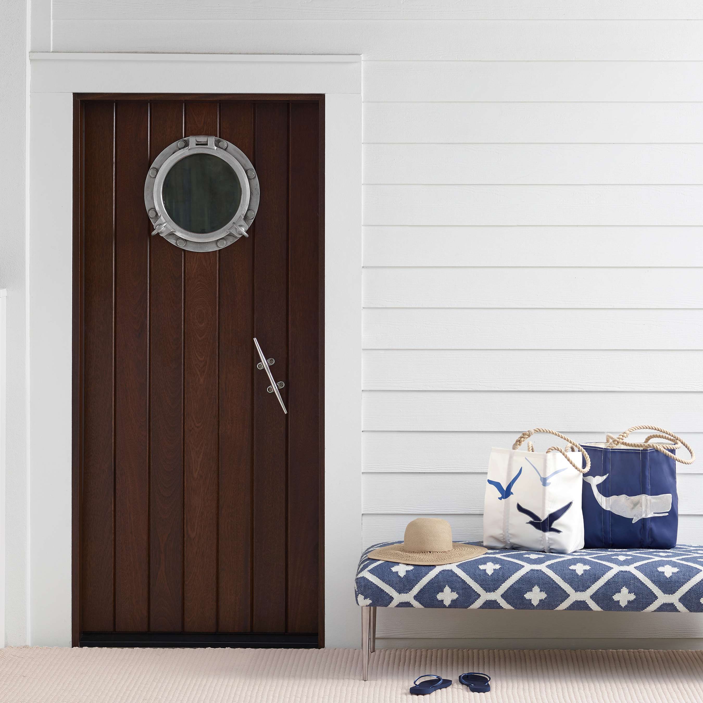 Dash & Albert Rope Ivory Indoor/Outdoor Rug