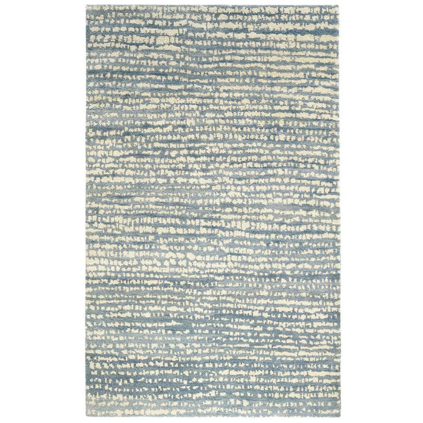 Dash & Albert Shepherd Pewter Blue Hand Knotted Wool Rug