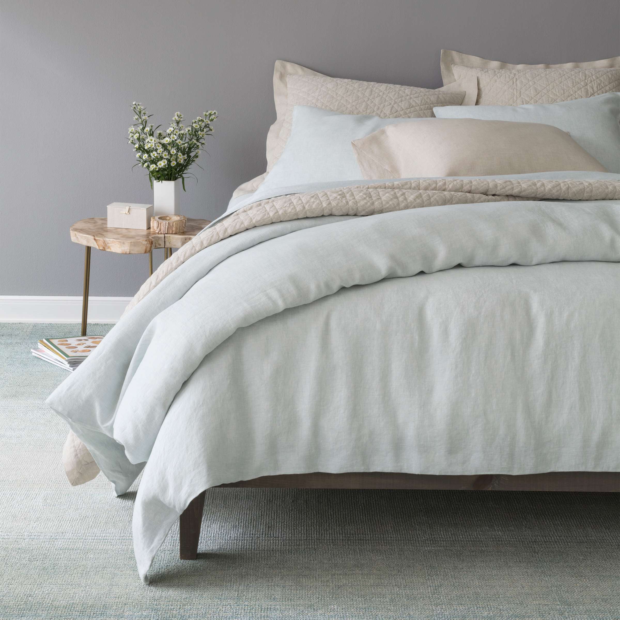 Dash & Albert Sky Moon Woven Cotton/Viscose Rug