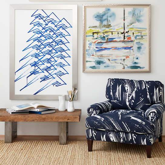 Dash & Albert Twiggy Natural Woven Wool/Jute Rug