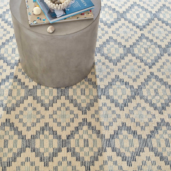 Diamond Cove Blue Hand Tufted Rug