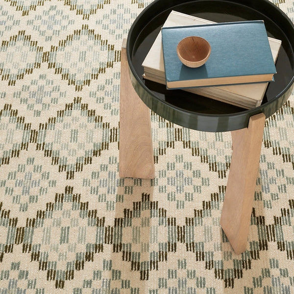 Diamond Cove Green Hand Tufted Rug