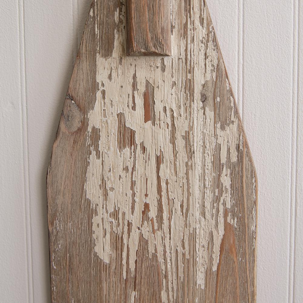 Distressed Wood Wall Oar