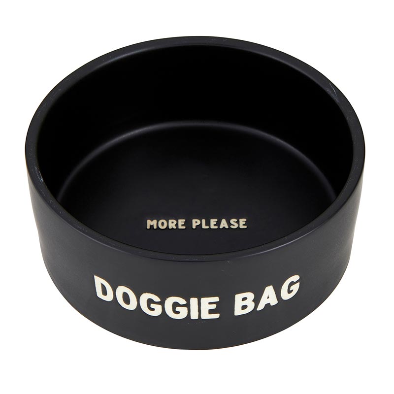 Doggie Bag Ceramic Pet Bowl