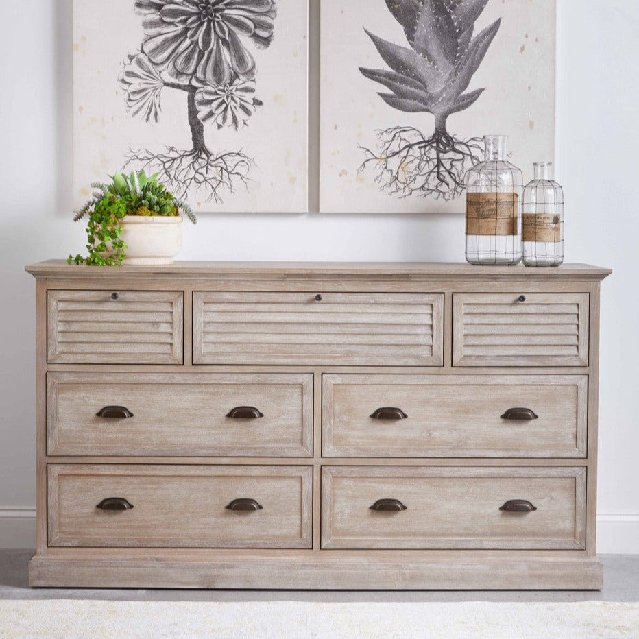Eden 7-Drawer Media Dresser