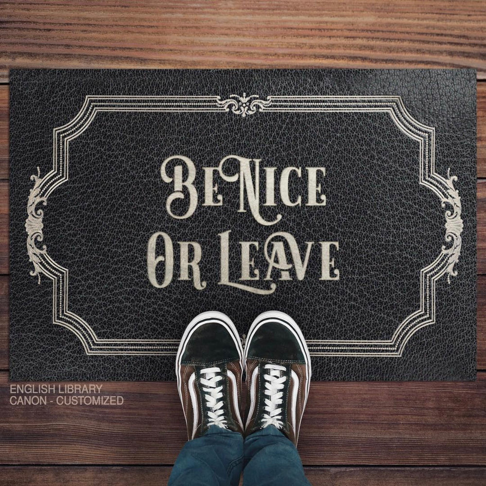 English Library Canon Customized Vinyl Mat