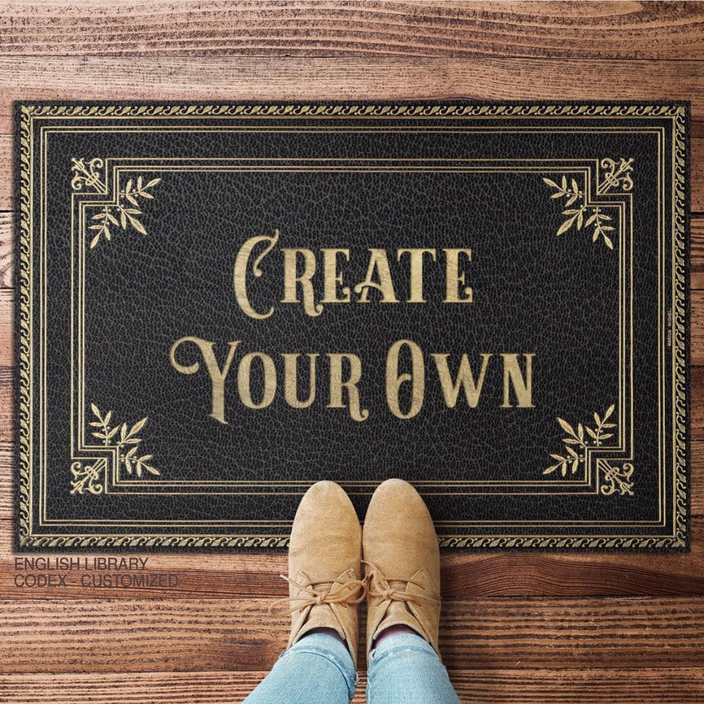 English Library Codex Customized Vinyl Mat