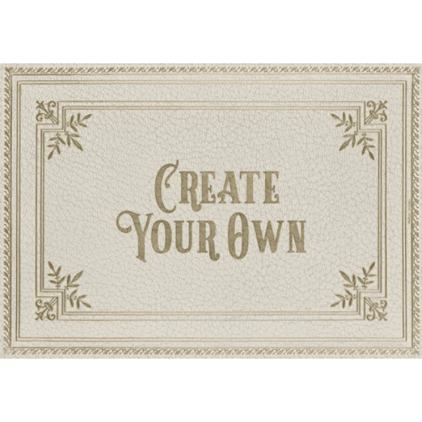 English Library Quarto Customized Vinyl Mat